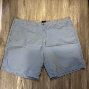 Saddlebred Men's Sky Blue Flat Front Shorts